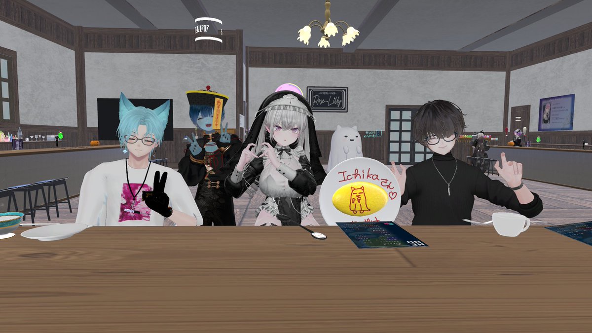 grms0530_ys's tweet photo. 今週も参加しました
#VRChat 
#RoseLilly https://t.co/dW4d0wP25u