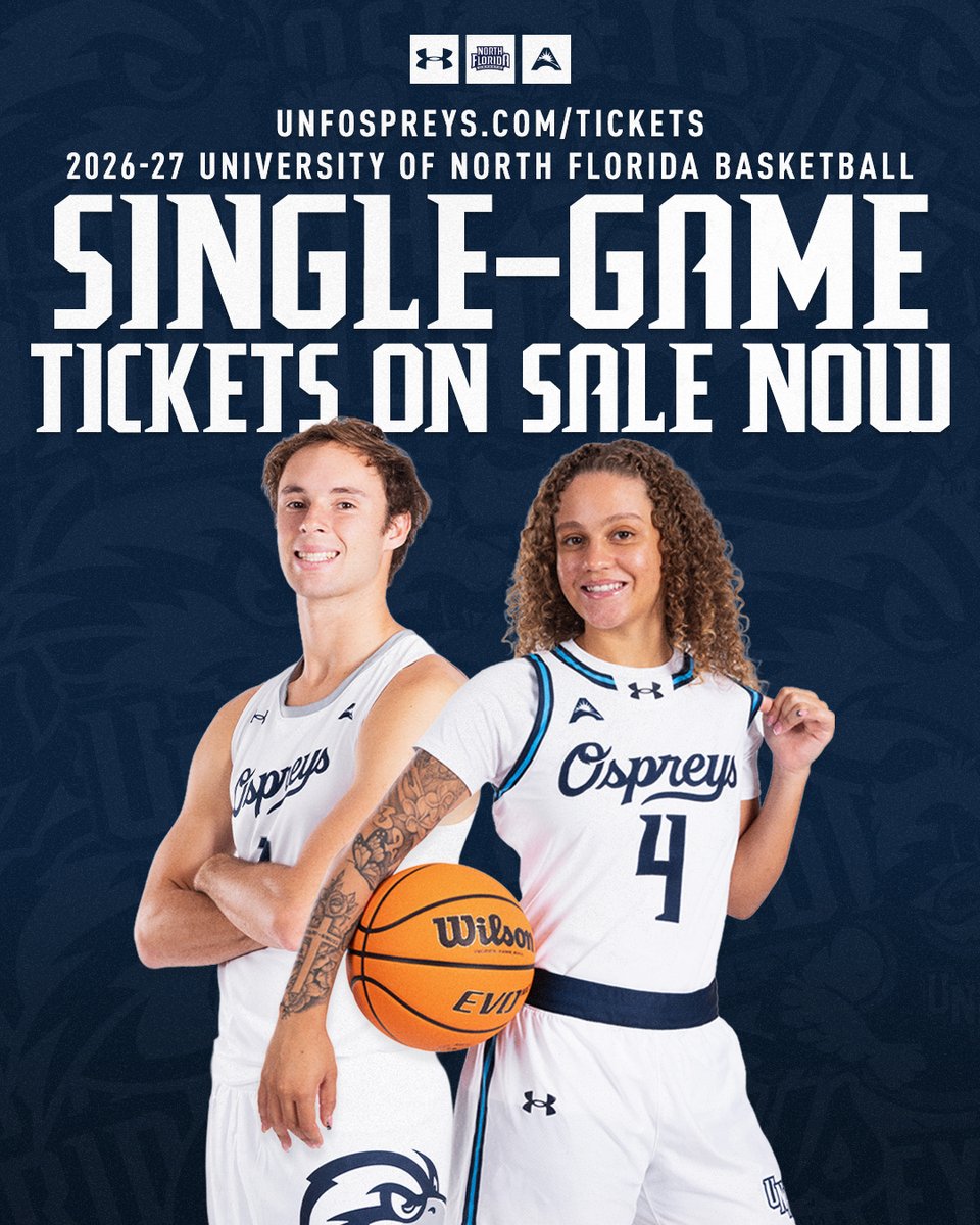 UNFOspreys's tweet photo. Basketball single-game tickets are ON SALE NOW! 

Tickets: https://t.co/kt5nRSALCI

#SWOOP https://t.co/PgOfmbtl9i