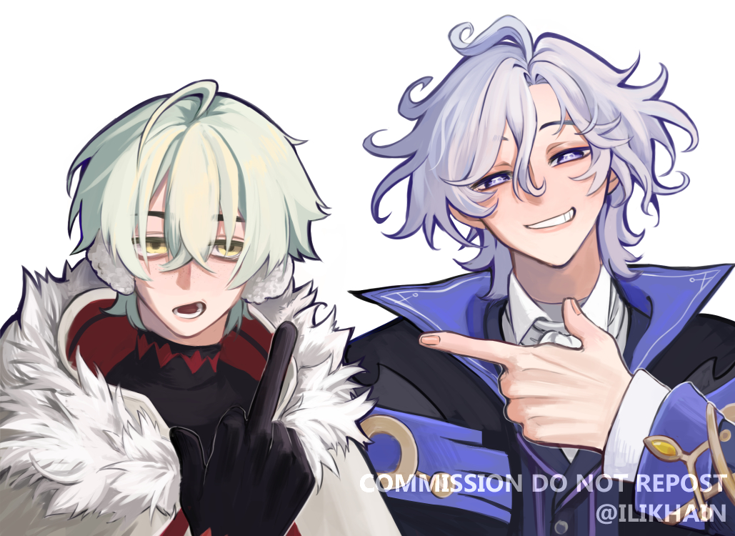 ilikhain's tweet photo. Alyosha and Mitya c-mm for @/ROTTENx801 !

nobody saw the first one. NOBODY. https://t.co/NMOiTU5xdl