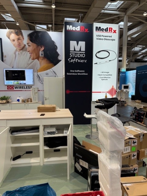 MedRxInc's tweet photo. Aaaaaaannnnddd We Are Off π₯³π₯³π₯³
The crates are open, the booth is taking shape, and the MedRx team is hard at work getting everything ready for EUHA! We can't wait to connect.
See you soon at EUHA! π
#EUHA2026 #MedRx #GoBeyondTheFlow #Audiology #HearingCare https://t.co/pkpLVi5rpm