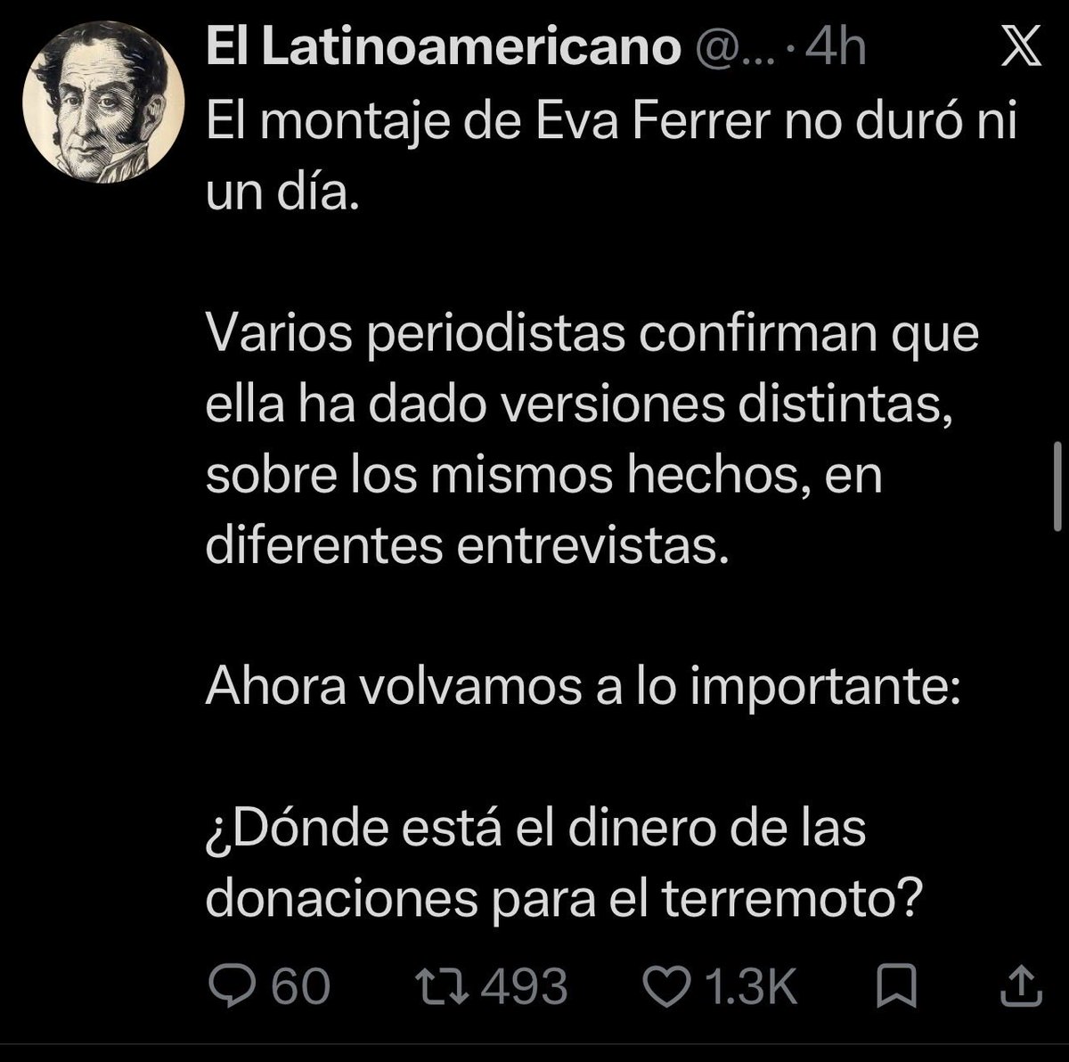 Carolinatoro's tweet photo. Se pusieron de acuerdo para atacar a Ana Lucía para ocultar el escándalo de la presunta narcotraficante Verónica Alcocer. 
El alcance que tienen todos estos zurdos es enorme. Solo se puede combatir con más alcance.  Apoyen mi cuenta y todas las que aportamos verdades. 💪 https://t.co/WBVuNch2n3