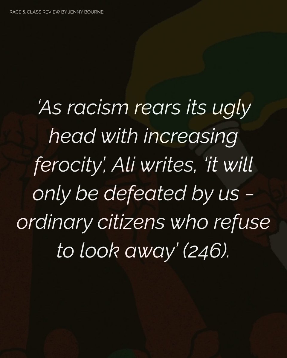 Race_Class's tweet photo. She says 'This is less a history book and more a vivid community memoir focused on ensuring that historical lessons can be applied to the here and now.' https://t.co/AtKj2BmLOz