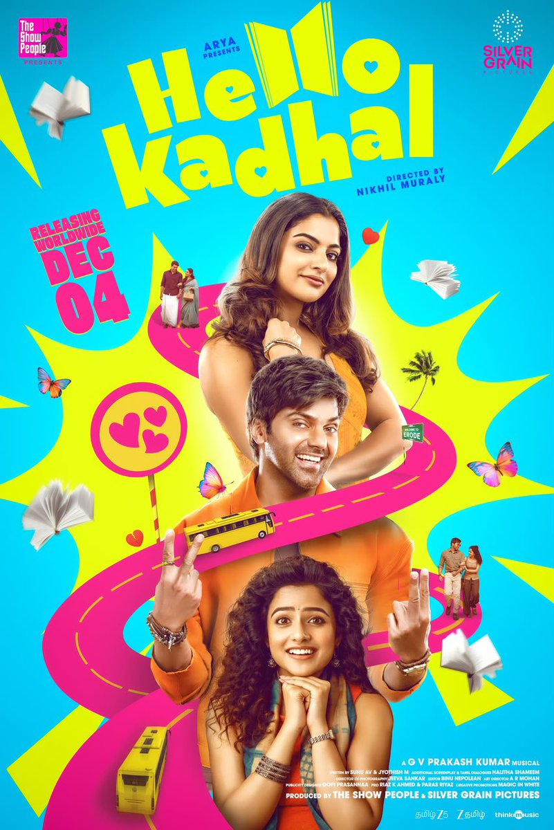 FilmyKollywud's tweet photo. Make way, Love is almost here. A story that will make you talk and open up 💖
#HelloKadhal
#HelloKadhalFromDec4 https://t.co/nhPJKkVQI0