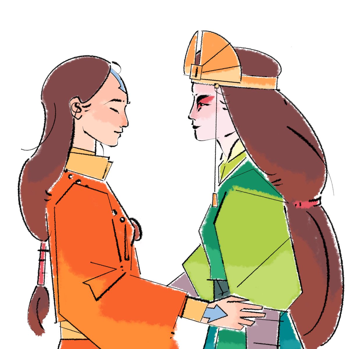 orphismes's tweet photo. colored version! i love them #atla https://t.co/gWOOXR1Vdj