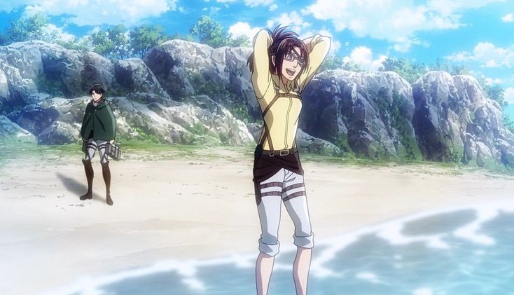mikaqvia's tweet photo. the aot ending is so wholesome i’m glad nothing bad happened to them after this 🥰 https://t.co/YUsG9I3tjM