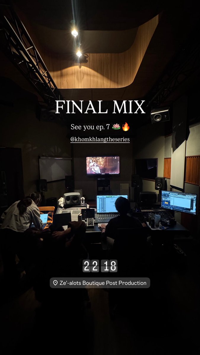 mipuwadon's tweet photo. ในขณะที่ทุกคนดูตอนที่ 6 อยู่
ตอนนี้มาฟัง mix ของ ep.7 เรียบร้อย 
กระซิบว่าสนุกมากกก เซอร์ไพร์สเยอะมากก 

KHOM KHLANG EP6
#ข่มขลังตอนที่6 https://t.co/SSdsZxKu05