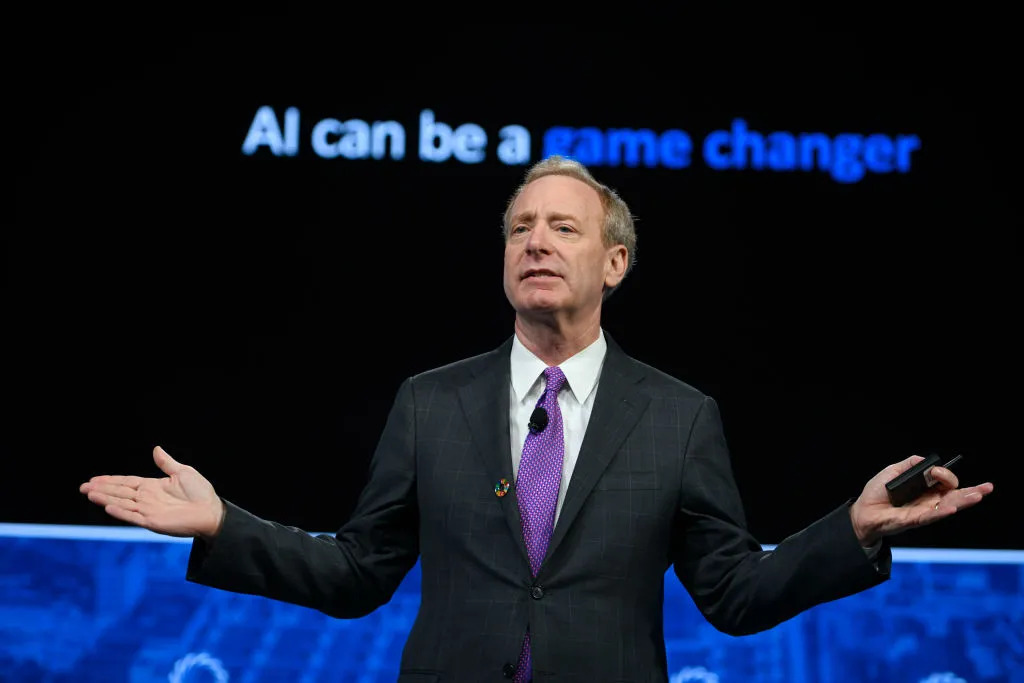 RandyHamilton's tweet photo. Microsoft president says UK is best placed to drive AI regulation dlvr.​it/TVtSDS https://t.co/TSbYTVPF05
