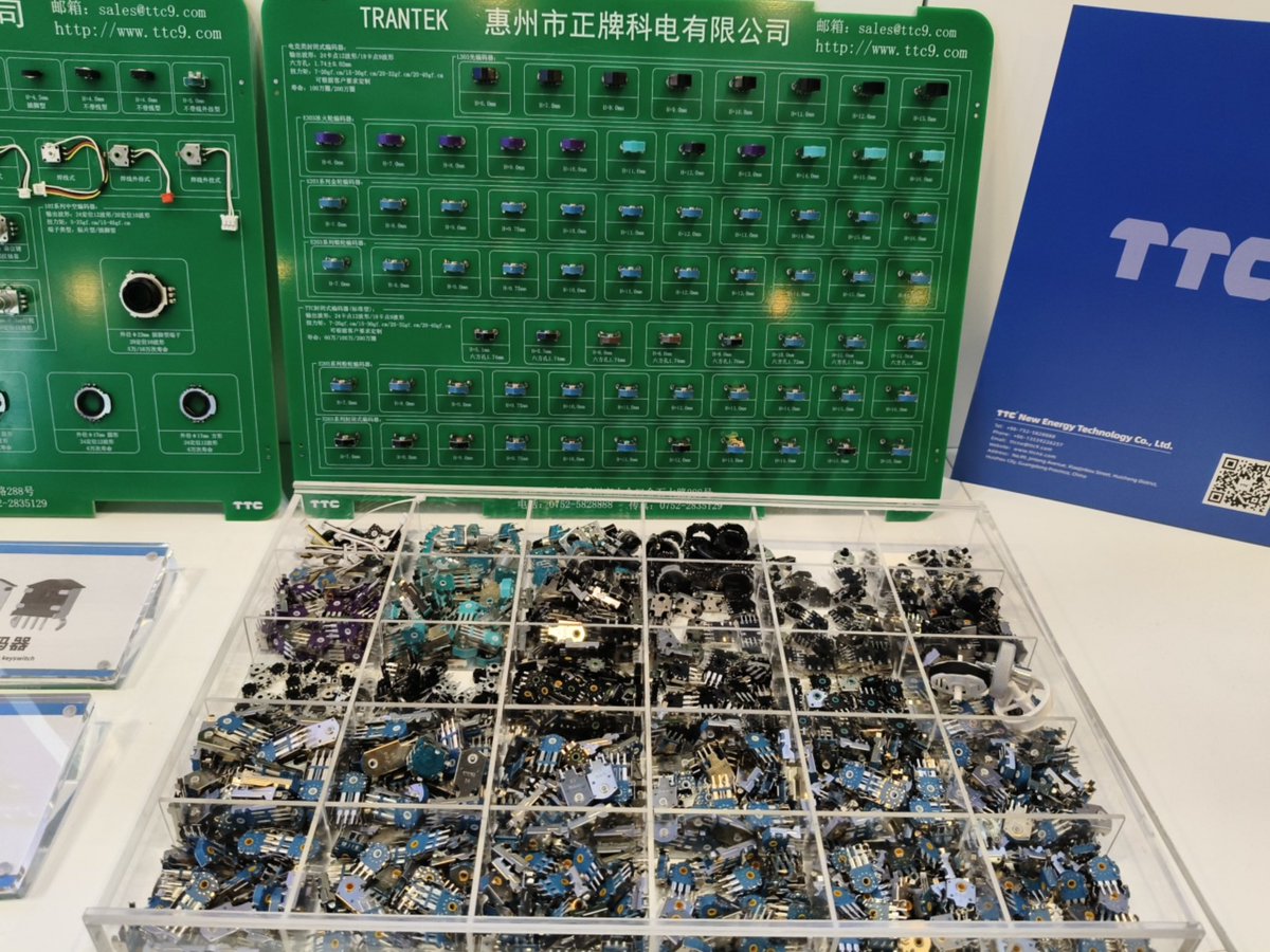 TTCswitch's tweet photo. 🌍Global Source Consumer Electronic Day 2 | Hype Continues!

🔥TTC Full Switch Matrix On Show

✅Magnetic / Mechanical Switches, Microswitches &amp; MagSpeed Scroll Wheel

Overseas Clients Test &amp; Discuss Our Precision Solutions

Booth Open | Welcome!

#ttc #switch #encoder https://t.co/tgh5afEXm7