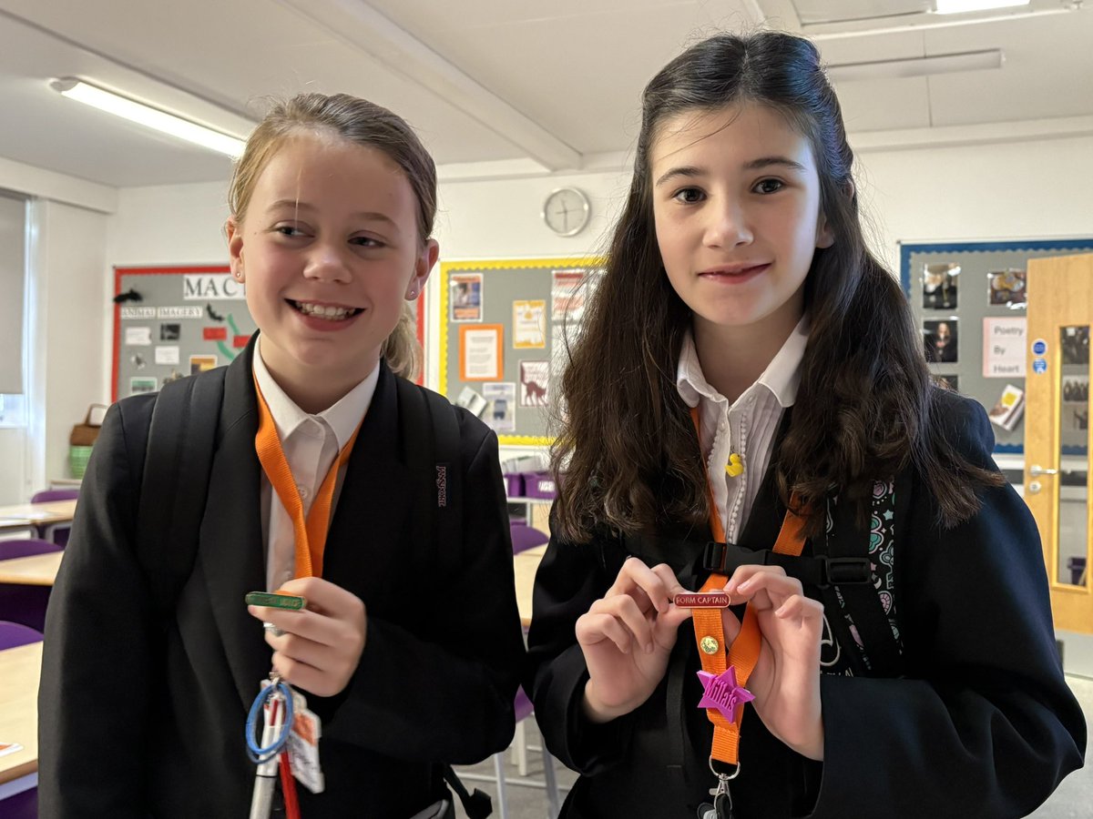 Millais_English's tweet photo. #Year7 roles of responsibility badges! Introducing the new form captain and deputy. ⭐️⭐️ #MillaisEnglish https://t.co/SR9ImRPlup