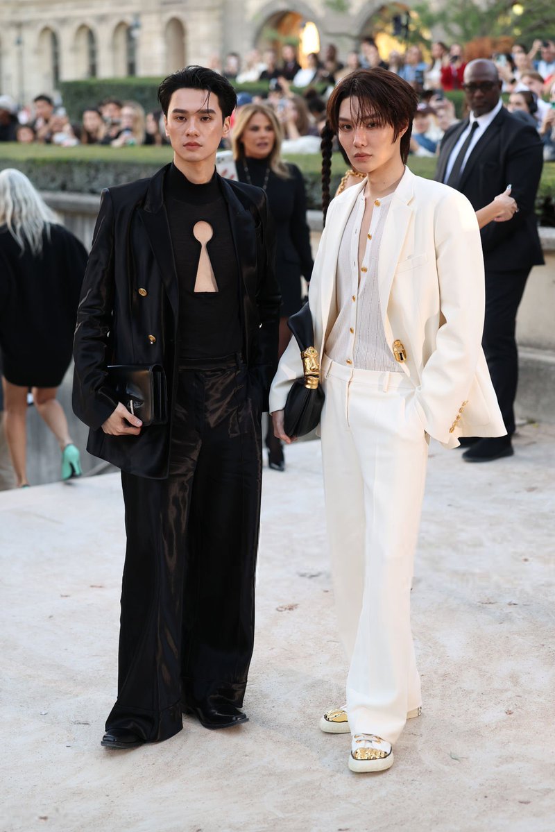 TheePopCore's tweet photo. Namping Napatsakorn and Keng Harit were the Top Male celebrities during Paris Fashion Week, dominating with a combined EMV of $38M (via Lefty). https://t.co/Hp4N7UkPde