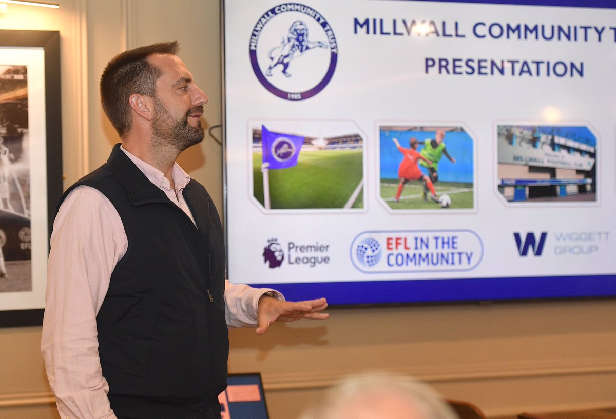 Millwall_MCT's tweet photo. 🤝 MCT and #Millwall Football Club welcomed the Mayor of Lewisham, Liam Shrivastava, and Lewisham councillors on Friday evening for a visit highlighting the work being delivered across the local community.

👉 Read more: https://t.co/jNbXqnNp5l

#1Club1Community #WiggettGroup https://t.co/NICAhgdrxZ