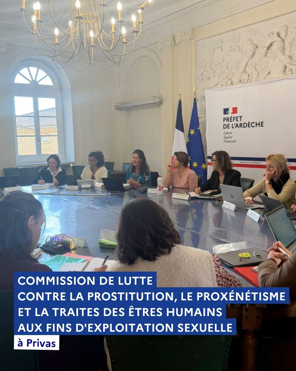 Image de Préfet de l'Ardèche : #Commission | Lutte contre le système prostitutionnel : renforcer la protection des victimes en Ardè