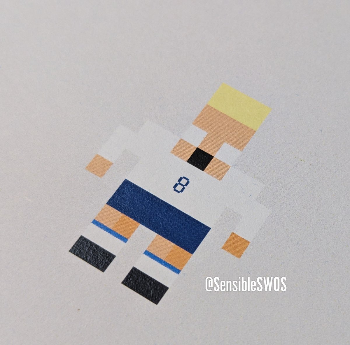 SensibleSWOS's tweet photo. Euro 96 x Sensible Soccer

Paul Gascoigne looking good in pixel form

Posters available on Etsy
https://t.co/w4GaSVWRHN

#Euro96 #football #gazza #retrogaming #ThreeLions #England #soccer #gaming #retrogamer #amiga #commodore #snes #megadrive https://t.co/AlaaJs7eGD