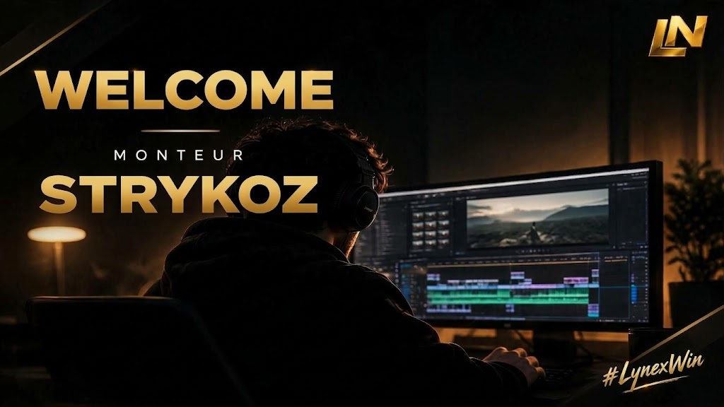 [ #Arrivé ] Il est là pour nous montrer son talent de monteur Welcome ...