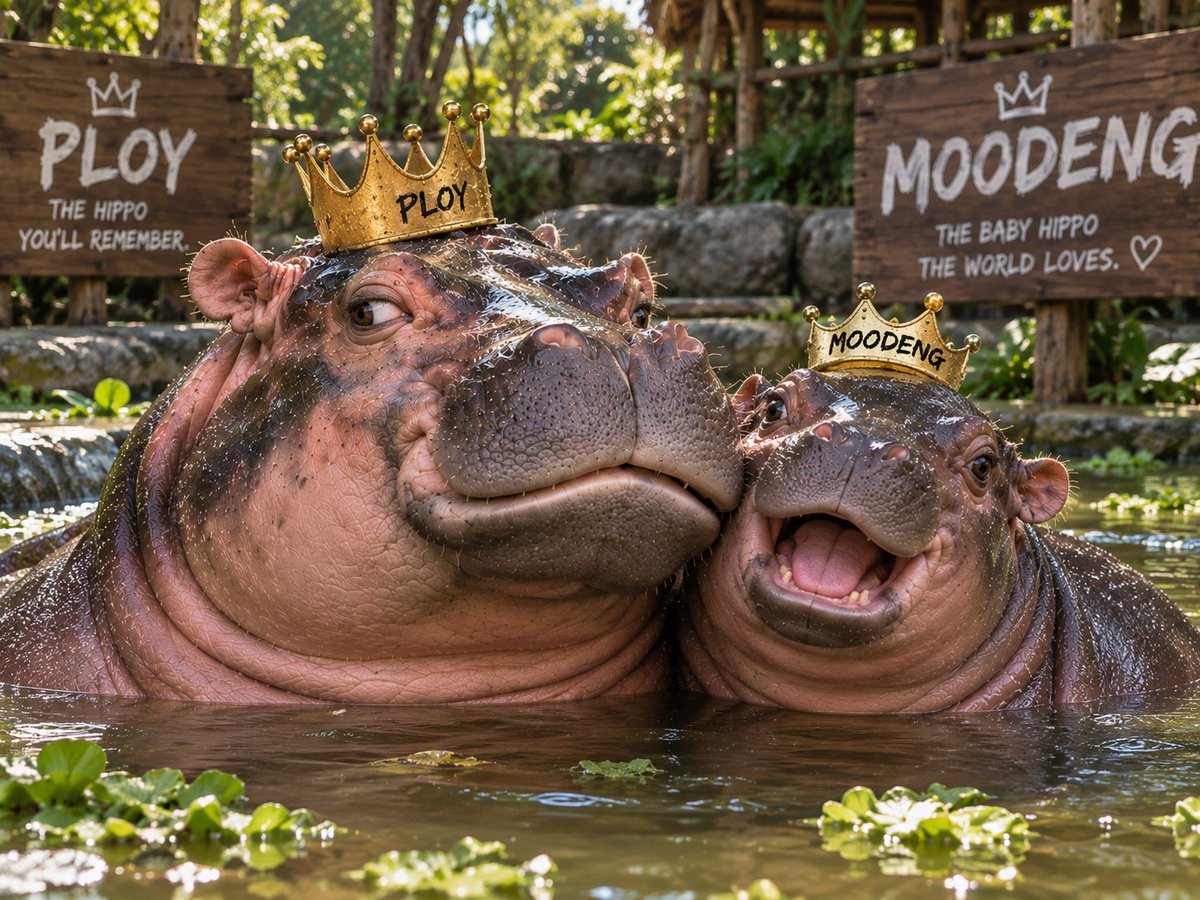 PloyOnSOL's tweet photo. Ploy and Moodeng have a nice day out! 

solana:39fzweMMY4DRAgBQN61jbMGRoa2RBFTjAY3Vg95Epump https://t.co/GQIc9pMAET
