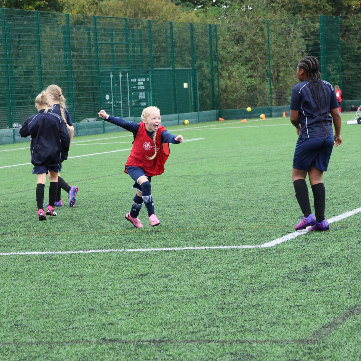 LaticsCommunity's tweet photo. Today, 32 schools joined us for a Girls’ Borough Tournament! 🏆

It was brilliant to see so many players showcasing their ability, having fun and enjoying the day! 🙌

@LaticsOfficial mascot Crusty the Pie came down and joined in on the fun too 💙

A huge congratulations to our champions Nicol Mere, and to Winstanley Community for winning our Fair Play award 🤝

#wafc 🔵⚪️ | @WiganSGOs