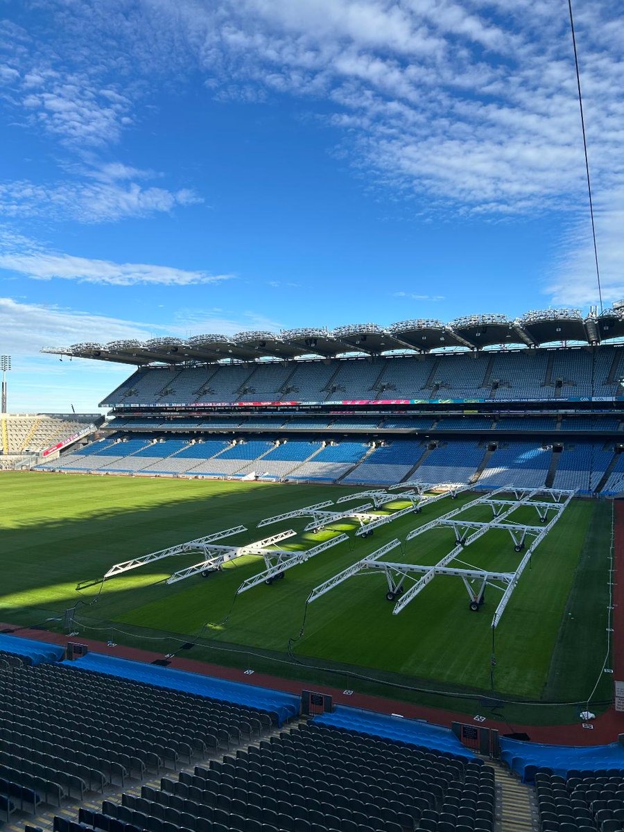 CrokePark's tweet photo. Freshly renovated and enjoying some well-deserved sunshine☀️

#CrokePark #GAA https://t.co/vFQyAiWqWm