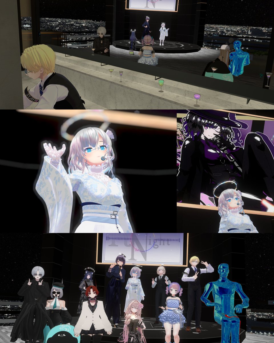 vrcgotes's tweet photo. 初訪問🍸𓈒𓂂𓏸
これからも歌い続ける
ただそれだけのために♬ੈ⟡
#VRC_レゾナイ
#モノクロハル https://t.co/TfwCFtG195