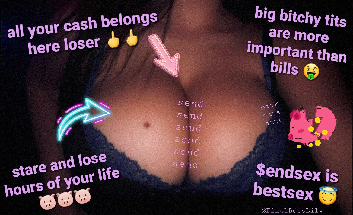 FinalBossLily's tweet photo. I’m sorry I’m so mean but I just can’t help it, when someone sends DAYS worth of their paycheque to my Throne, it makes me need to bully them 💢

So keep staring, piggies 💋

(Another edit for my special boys~)

#Findom 💸 https://t.co/YDFTiUqZr6