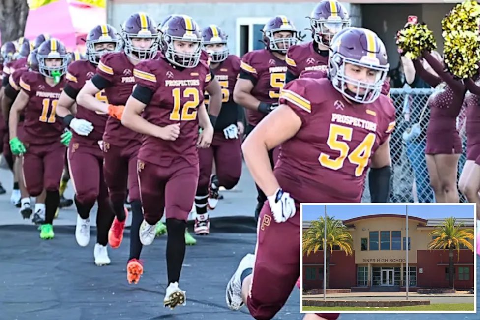 DailyLoud's tweet photo. California high school football team forfeits game after 200 students walk out over the team captain posting "Free the Cornell 7” https://t.co/EOsIQ3Wjfu
