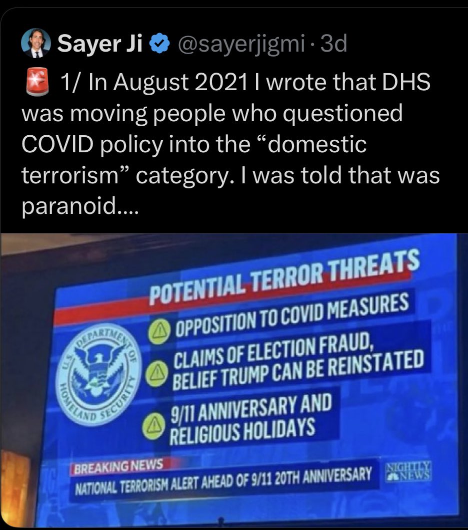 marcellstrbich's tweet photo. 🚨Reminder:
NEVER FORGET what Joe Biden+ Amy Acton did to us. If we opposed Amy’s COVID measures, DHS put us on a domestic terror watch list.

What happens if the next Pres is a Dem and Amy is Ohio’s Governor?

YOU have until Nov 3rd to VOTE and keep history from repeating itself https://t.co/UAvCXDKAM3