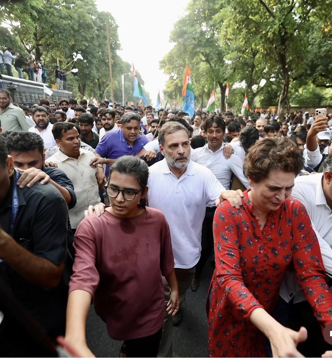 DKShivakumar's tweet photo. We the People of India! 

#ChaloDilli https://t.co/9besP32YxE
