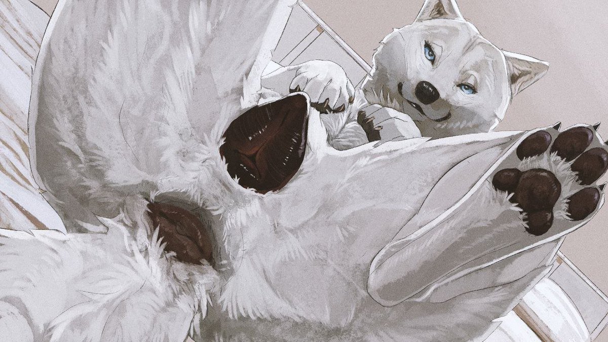 lullabygoon_'s tweet photo. #feral #anthro #nsfw https://t.co/ova4gNWvo6