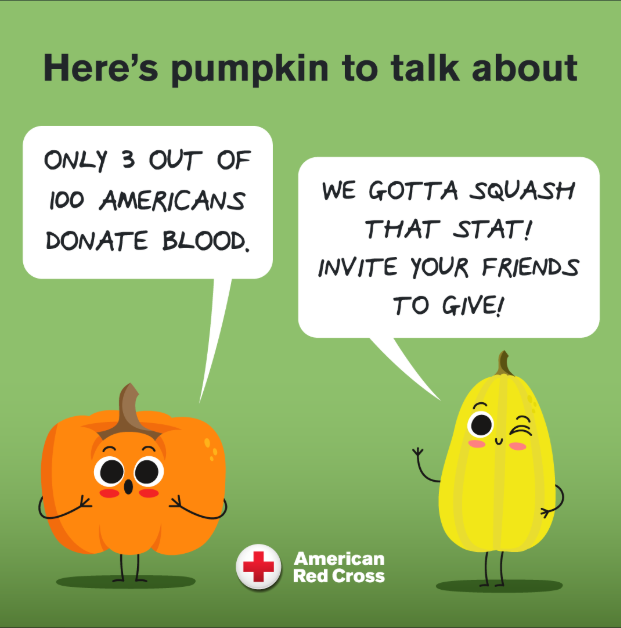 neiaredcross's tweet photo. Help pump up the blood supply! Come to give blood or platelets Sept. 21-Oct. 18 and we'll thank you with a $15 e-gift card to your choice of merchant. Book now: https://t.co/Cp92ONTLaH https://t.co/CzcI29WFtV