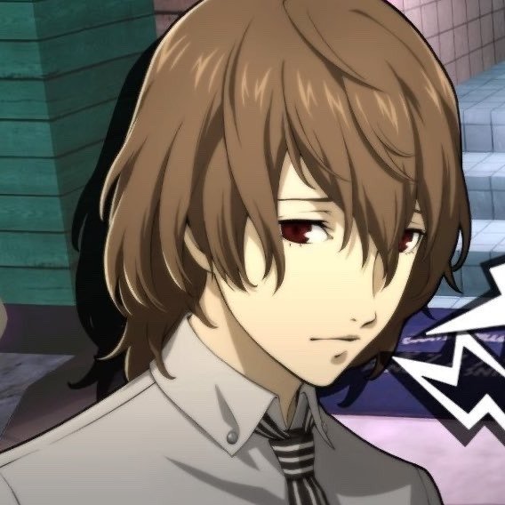 spiraling_starz's tweet photo. anyone else been feeling a lot like this akechi portrait lately https://t.co/GmOlv5eVxT
