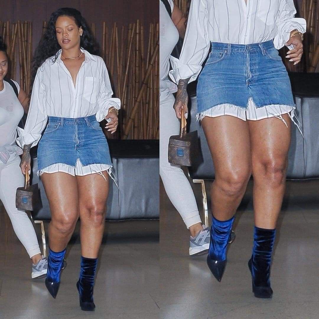 justmercy__'s tweet photo. Nah, Rihanna’s legs are actually UNREAL. 😭🥺 She really has the prettiest legs, fr fr. ❤️ https://t.co/NmpHSg4eUu