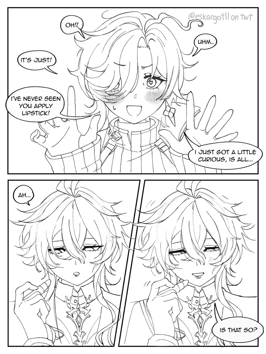 eskargot11's tweet photo. #faelight yuri comic 💄
4/9 https://t.co/njhmubzIxZ