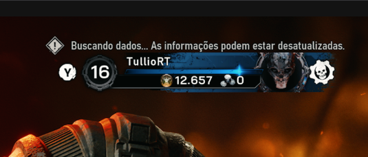 TullioRT's tweet photo. I still can't play on my Xbox Series X. It only works on my PC. I keep getting this message: “Fetching data… This information may be out of date.” Could someone help me? @XBOX @XboxBR @Community_Gears @GearsofWar @GearsOfWarBR @Gears_Intel @GearsLATAM https://t.co/vr7Icnarlg