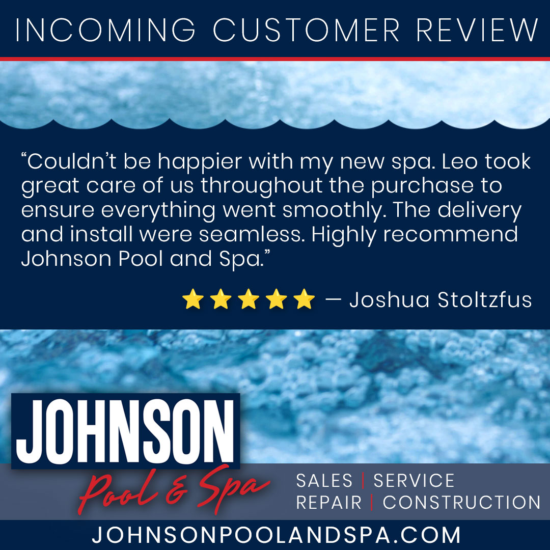 Johnsonpool's tweet photo. 🌟 Customer Testimonial Spotlight 🌟
🌊 Thanks for sharing your experience with us, Joshua - we're so glad to hear how seamlessly everything came together, and look forward to continuing to provide exceptional service to you in the future! https://t.co/8MDawFeT2M
