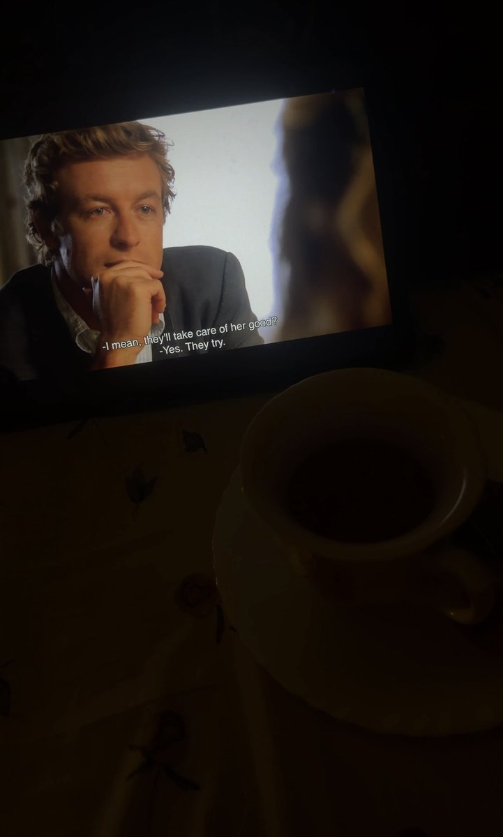 lvrjoon's tweet photo. having my evening tea and watching my husband https://t.co/URtLKxCDBd