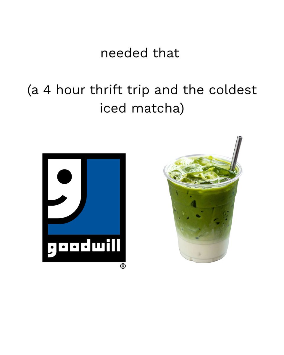 goodwillcfl's tweet photo. Nothing I’d rather do than thrift 🛍️🛒 https://t.co/imcZnFzKhu