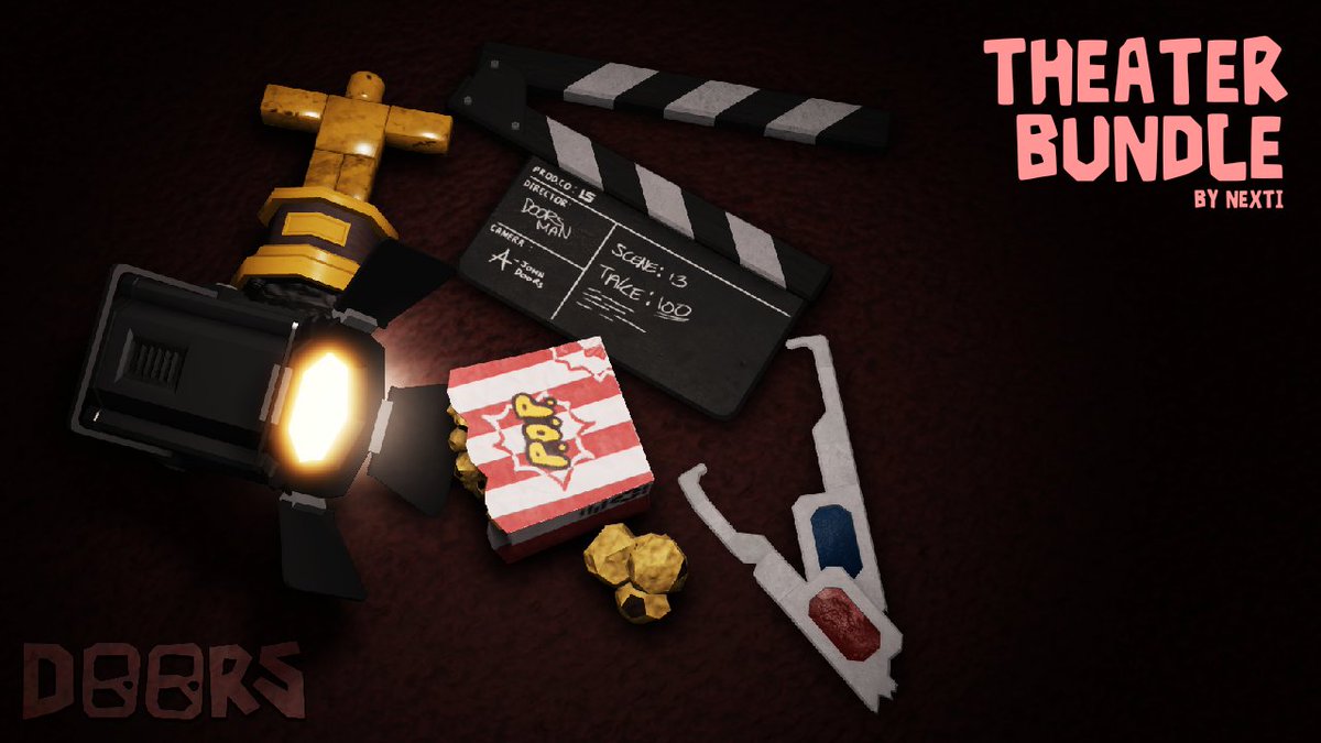 NextyWho_Draws2's tweet photo. theater bundle concept for doors or something
look in the thread for all the chroma's and skin names! ^_^

(1/3)

#doorsroblox #robloxdoors #robloxdev https://t.co/7IQsDBCeKQ