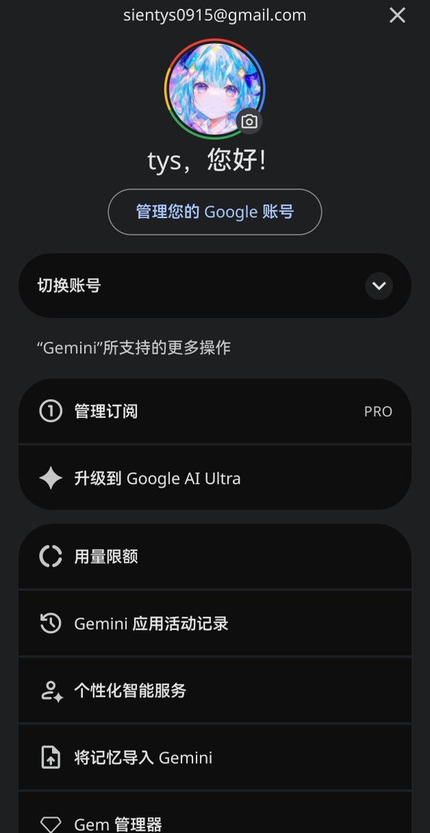 sientyyf's tweet photo. AI时代你需要拥有的 GPT的plus gemini的pro x的premium meta的muse 大前提是学会科学上网 https://t.co/JyDvgtct16