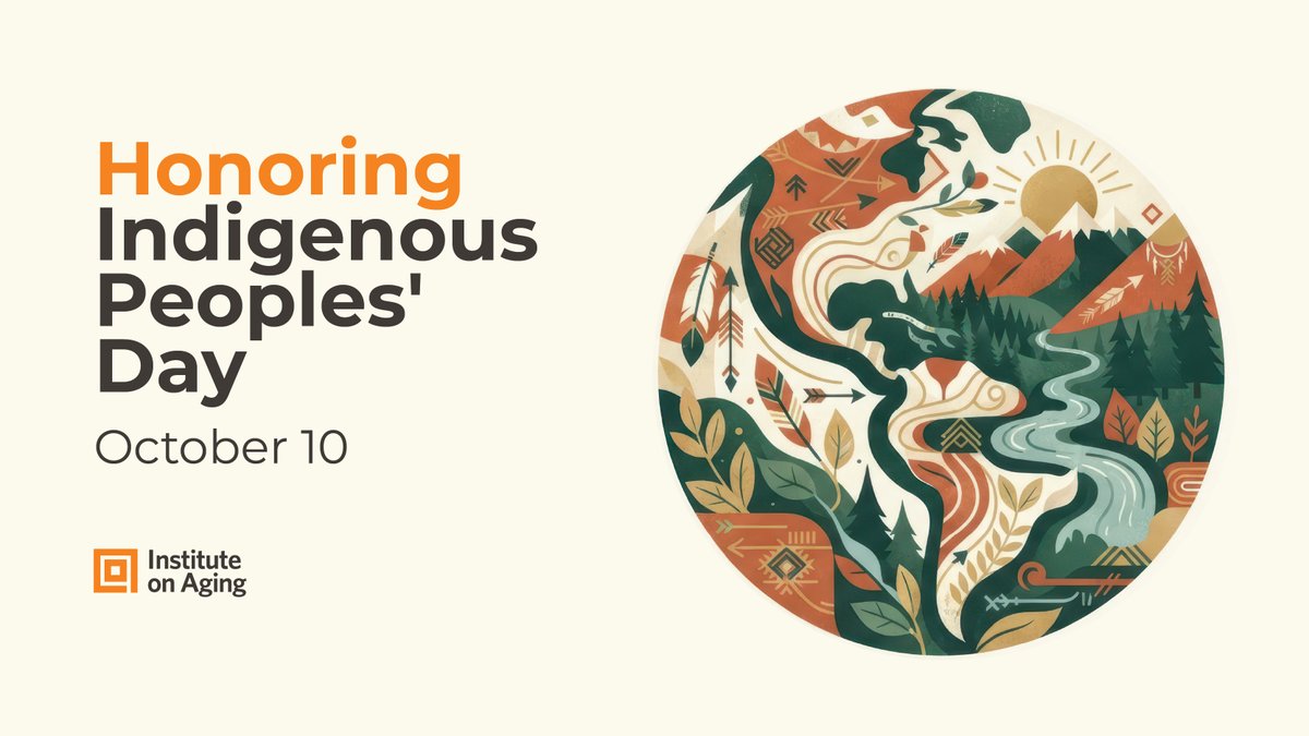 IOASFBAY's tweet photo. Today we honor Indigenous Peoples' Day and the elders, histories, and cultures of Indigenous communities everywhere.

#IndigenousPeoplesDay #InstituteOnAging #HonorIndigenousElders https://t.co/XwaCAtEwMW
