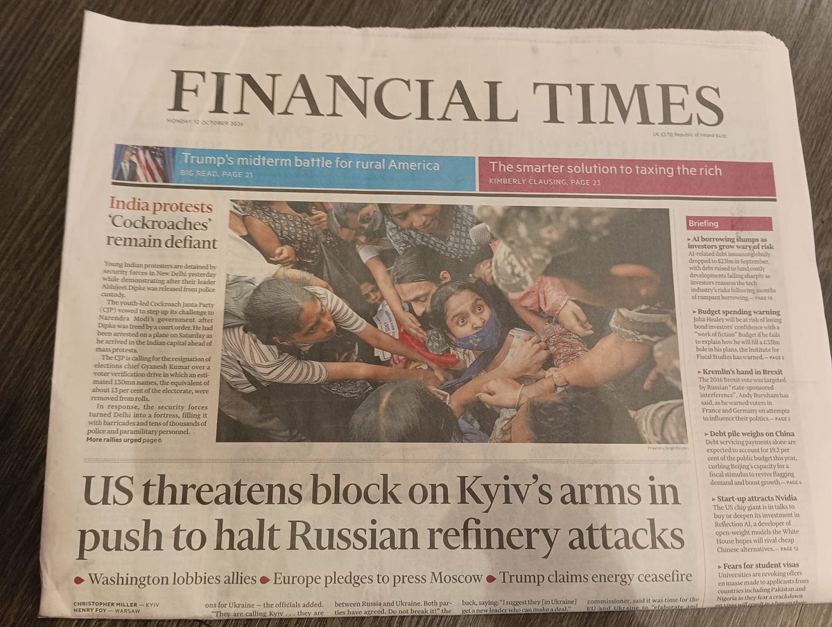 iArpitSpeaks's tweet photo. This is on Front Page in Irish Newspaper. https://t.co/zLvlGR23Ty