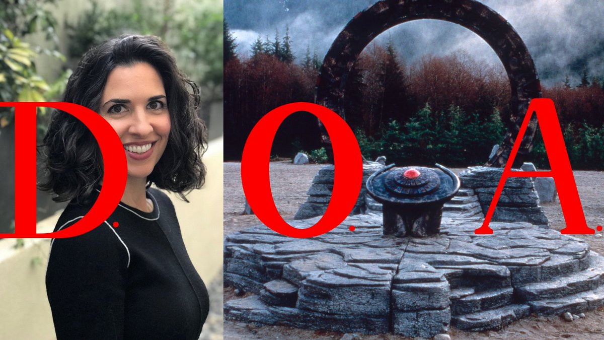 ReelPopcornGeek's tweet photo. If anyone thinks that the new STARGATE series in development being led by Jac Shaeffer is going to be anything like what came before, a program filled with fun and adventure, and likable characters, you are sorely deluding yourself. https://t.co/zIBhqWm3It