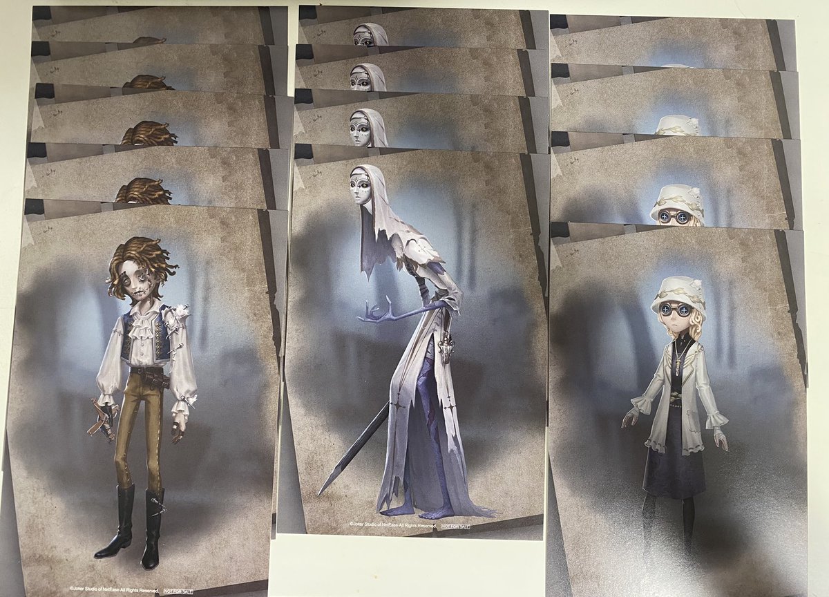 0212Ayagami's tweet photo. 【交換／譲渡】IdentityⅤ 第五人格 ビジュアルコレクション 真髄メモリアル

譲♦︎
カード、缶バッジ 、ポスカ、
アニメイト ノベルティカード後半
(※画像1-5枚目)

続き▶︎ https://t.co/1tselbhJFK