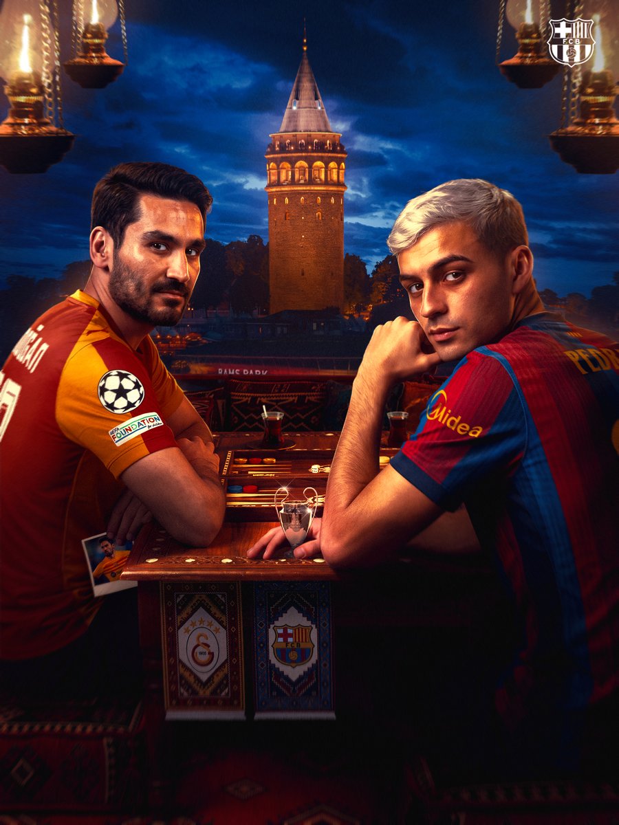 FCBarcelona_es's tweet photo. Galatasaray vs Barça.
El duelo de Estambul. https://t.co/0mOezFsSmI