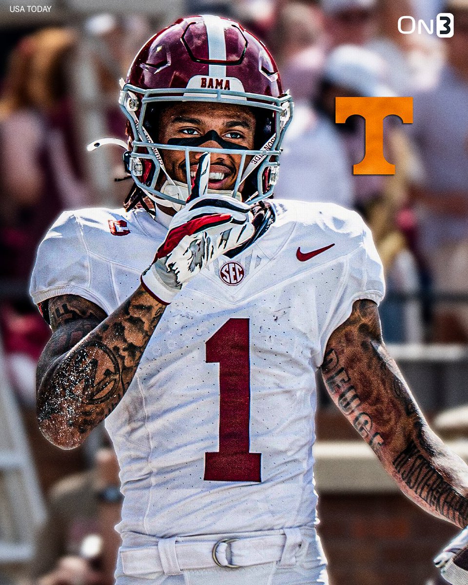 On3's tweet photo. NEW: Alabama WR Ryan Coleman-Williams is doubtful to play against Tennessee, Kalen DeBoer announced. 

"Pretty good chance we wouldn't have him here this weekend. Probably be week-to-week after that."

https://t.co/3ec1tjzVHy