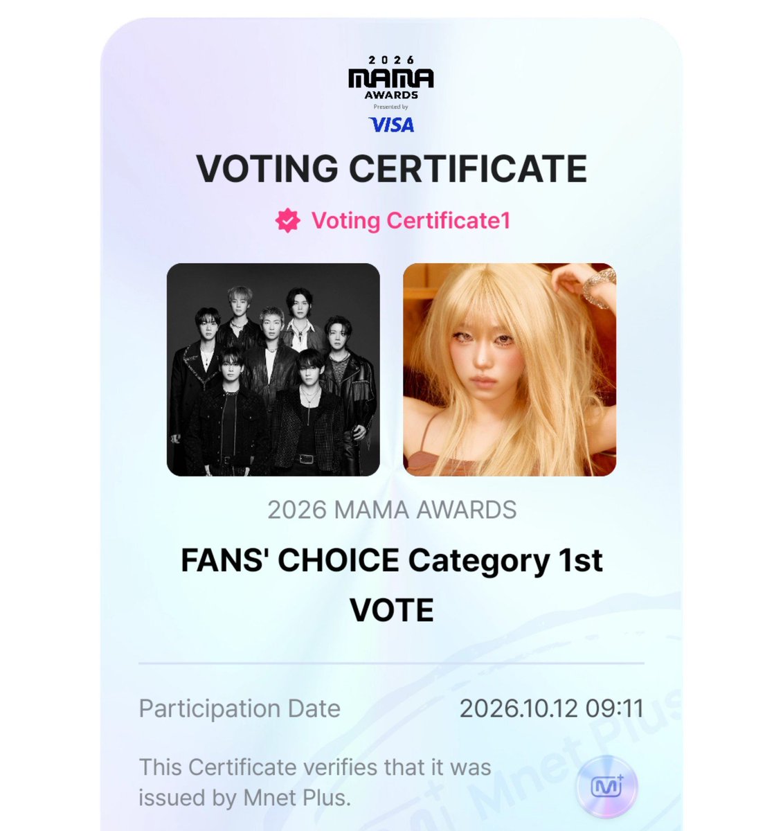 pjmgallery7's tweet photo. @sugamihoney VOTE FOR BTS FAN'S CHOISE MALE ON MAMA
VOTE FOR BTS FAN'S CHOISE MALE ON MAMA 
VOTE FOR BTS FAN'S CHOISE MALE ON MAMA 
#voteForBTSonMAMA https://t.co/uNRMbKET0k