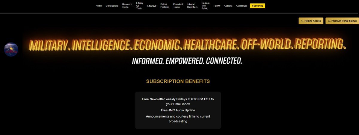 JMC_Broadcastt's tweet photo. Stay connected with JMC Broadcasting.

Subscribe free and get:
📬 Weekly Newsletter – every Friday at 6PM EST
🎙️ Exclusive JMC Audio Updates
📡 Broadcast links and announcements

No cost. No filters. Just truth.

👉 Sign up: https://t.co/bFagZ4HtUJ https://t.co/fa42REGN0n