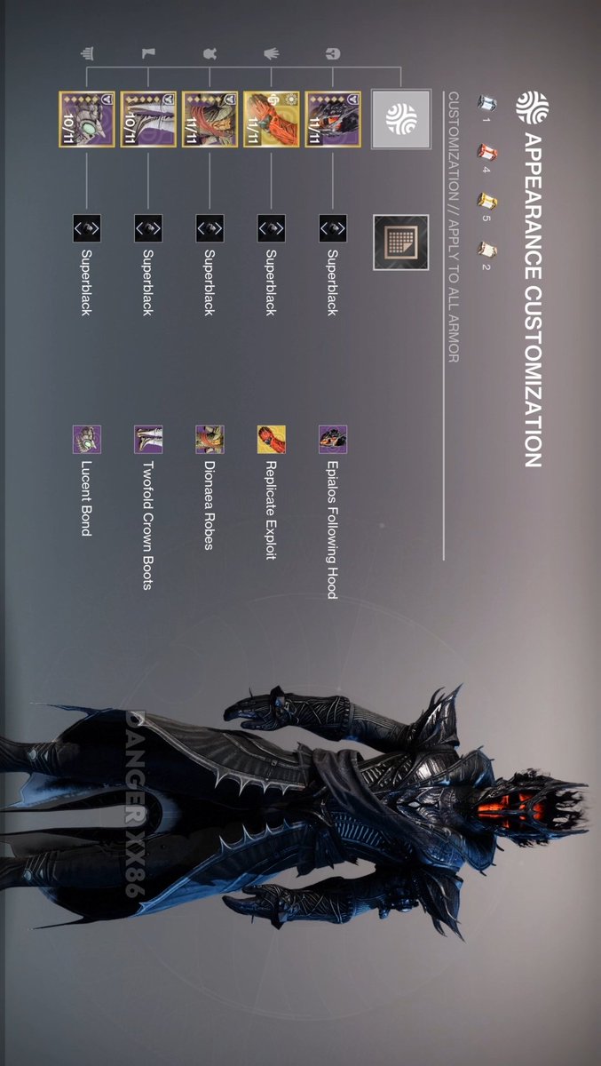 DangerXx86's tweet photo. Warlock Necrotic Dark Drip | Destiny 2 Superblack
#destiny2 #d2fashion #destiny2warlock #destiny2community https://t.co/rdOkjqN4Jb