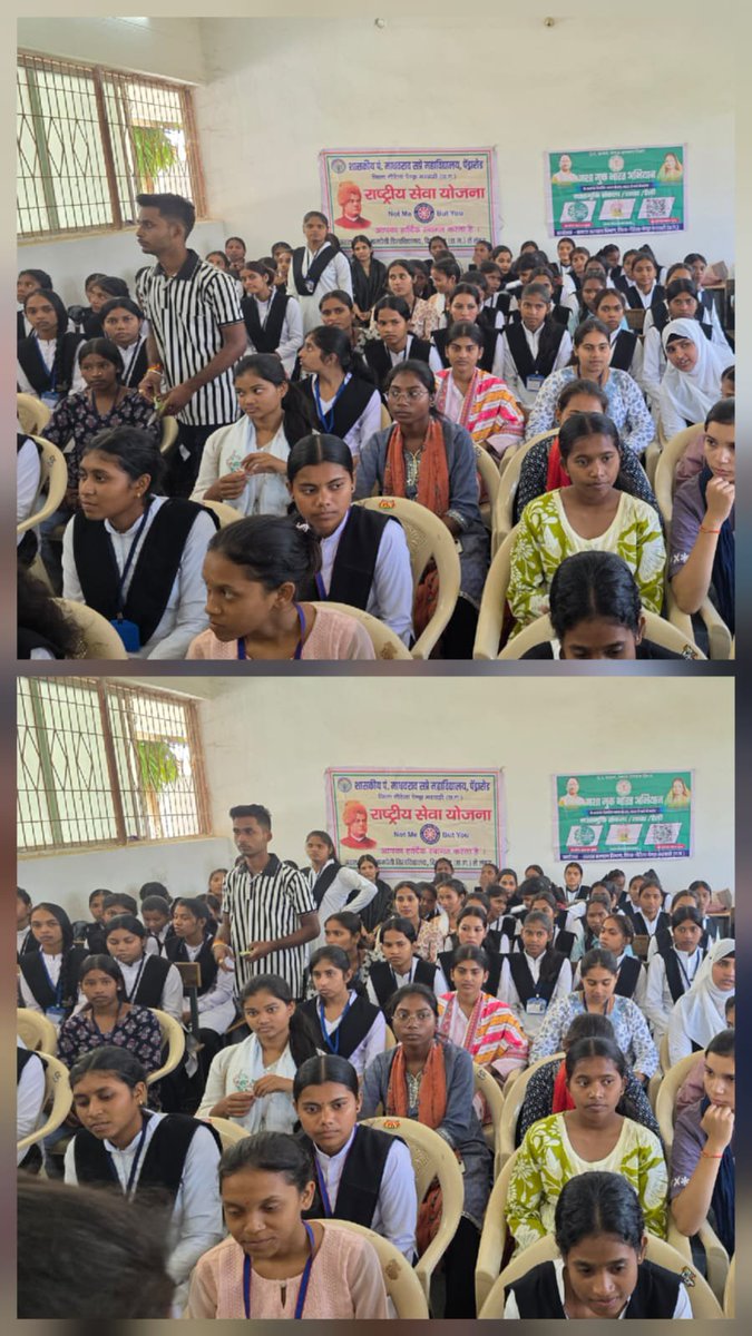 GPM_DIST_CG's tweet photo. नशामुक्त भारत अभियान के तहत माधवराव सप्रे महाविद्यालय में जागरूकता कार्यक्रम आयोजित
विद्यार्थियों ने ली नशामुक्त समाज के निर्माण की शपथ।
#chhattisgarhcmo
#dprchhattisgarh
#GPM https://t.co/Z69ihsASVy