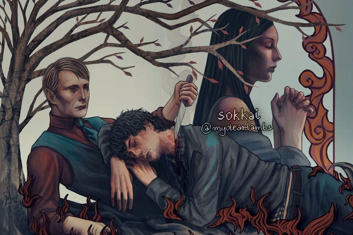 mydearlambs's tweet photo. Evil gays and sacrificial lamb #hannibal #hannigram https://t.co/94MC3DRqtw