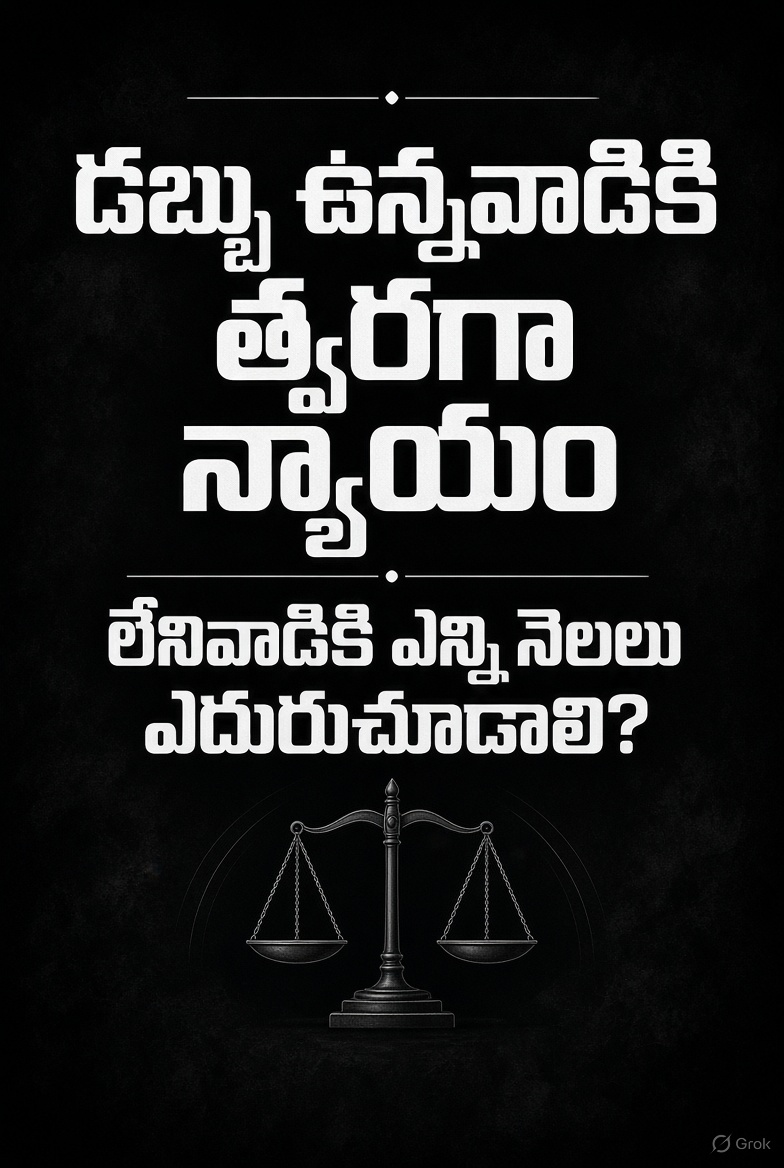 pvk565's tweet photo. డబ్బు ఉన్నవాడికి త్వరగా న్యాయం.
లేనివాడికి ఎన్ని నెలలు ఎదురుచూడాలి?
#LegalAid #CommonMan https://t.co/hRYLhlbWQs
