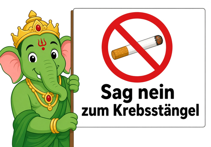 DerGanesha's tweet photo. Na wer von euch benutzt den Krebsstängel und raucht ? https://t.co/GQg1V4EZLf